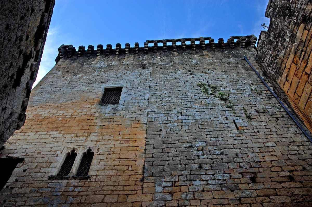 Le double donjon du château