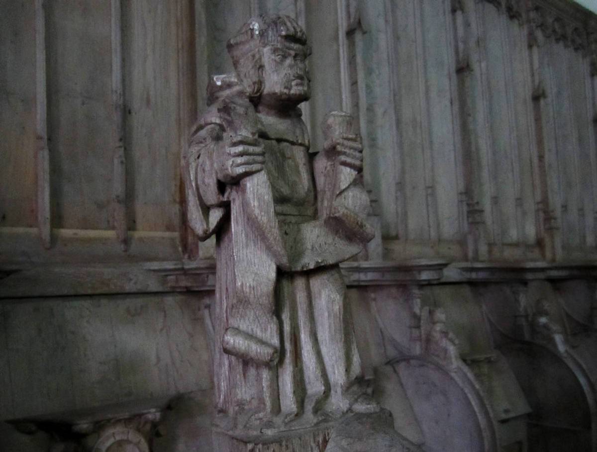 Les stalles, détail