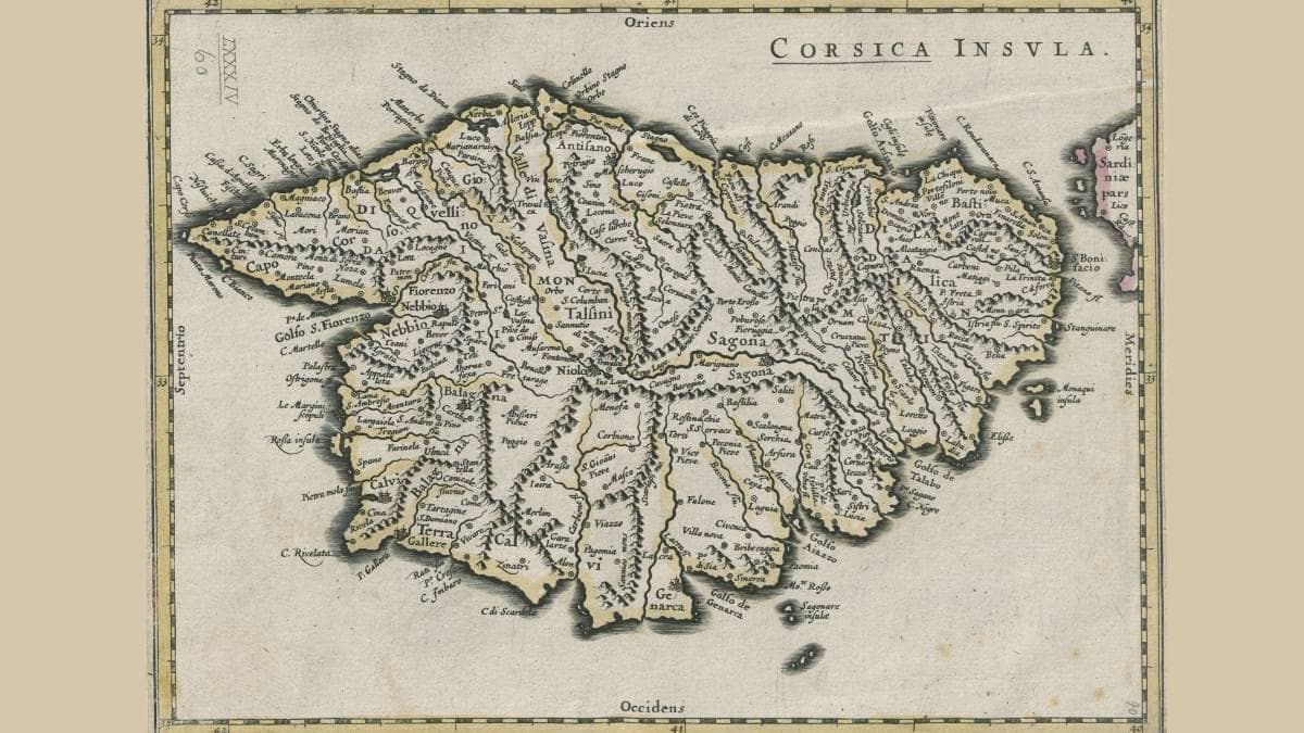 Corsica Insula (XVIIe siècle)