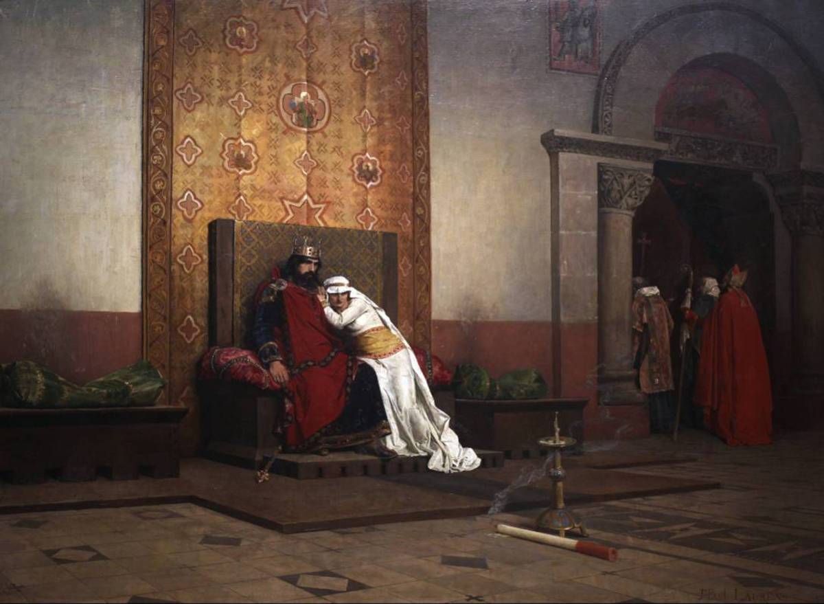 Excommunication de Robert II (Laurens, 1875)