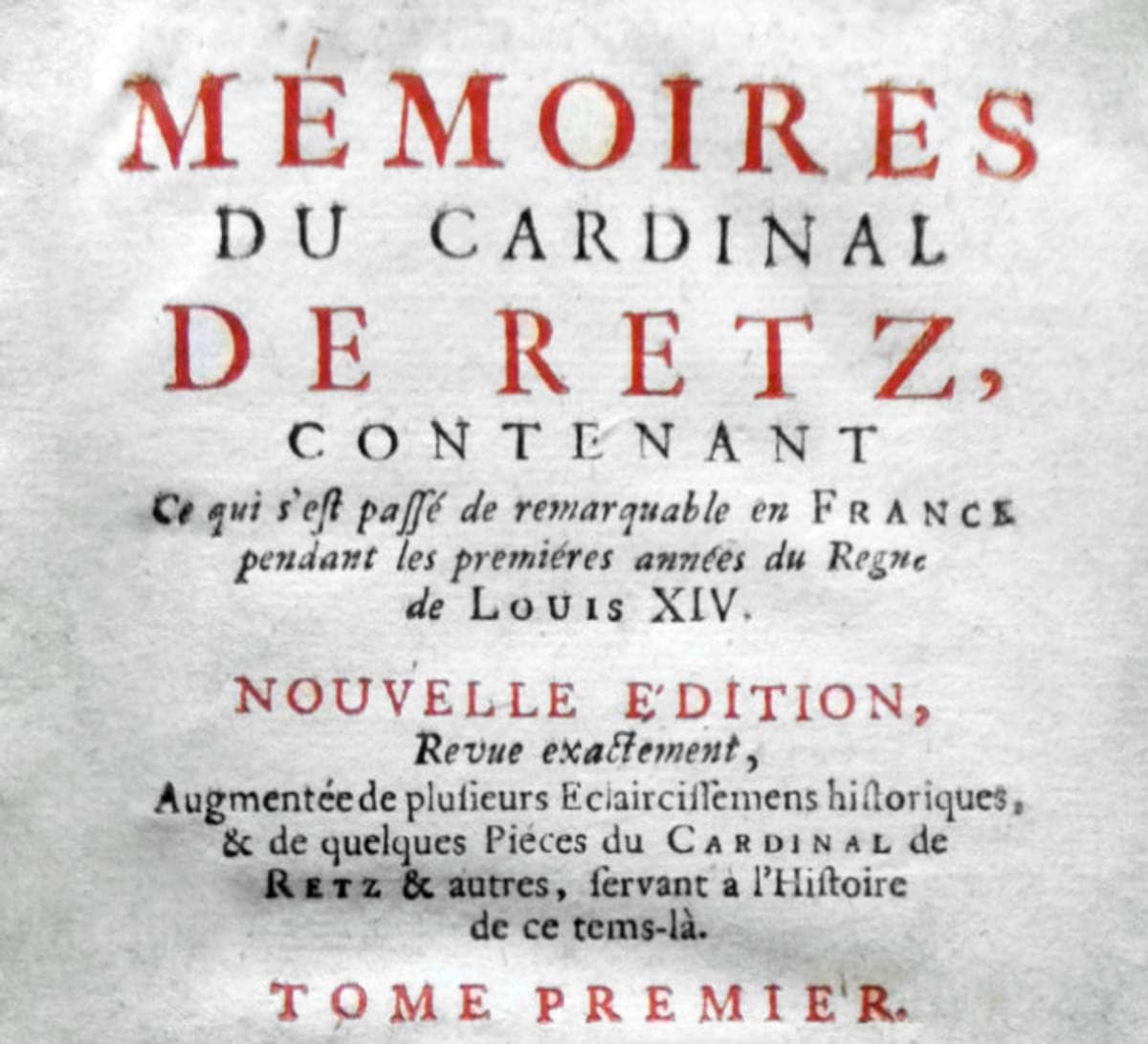 Mémoires du cardinal