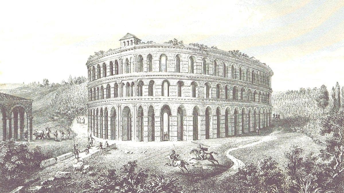 Le palais par Rouargue (1845)