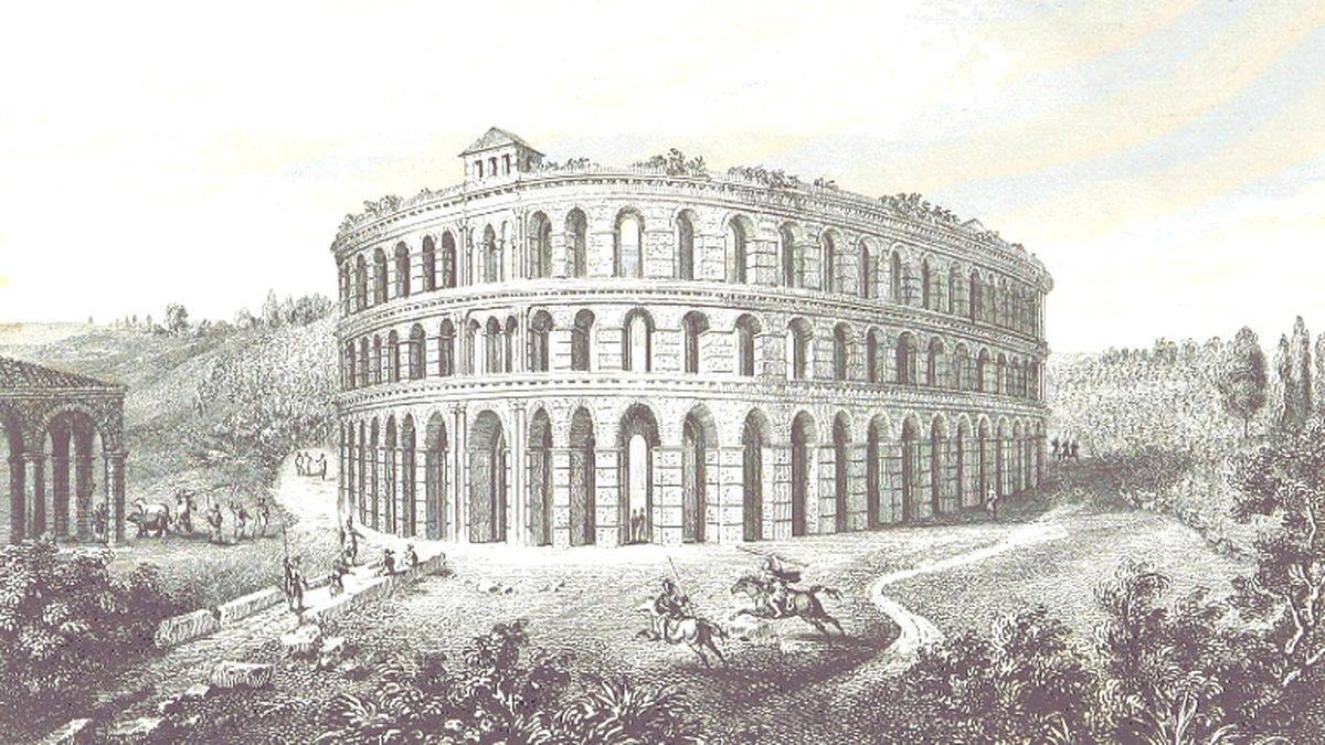 Le palais par Rouargue (1845)