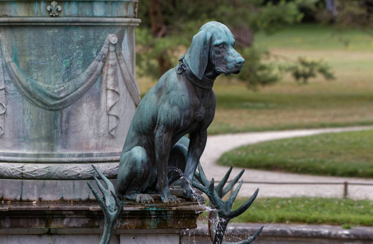 Fontaine de Diane : détail