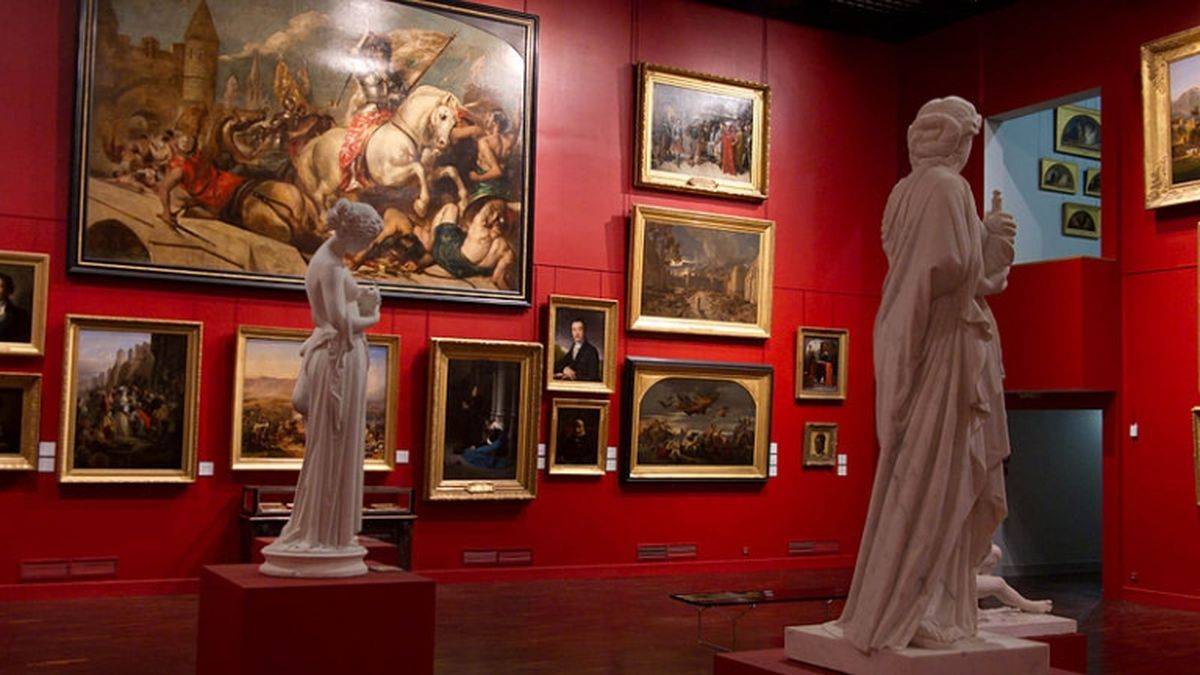 Une salle du musée