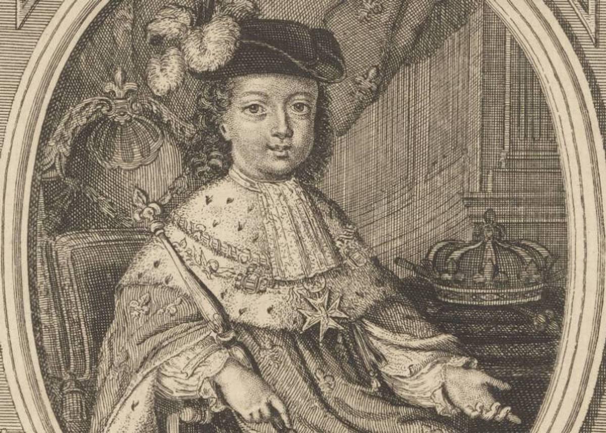 Louis XV enfant