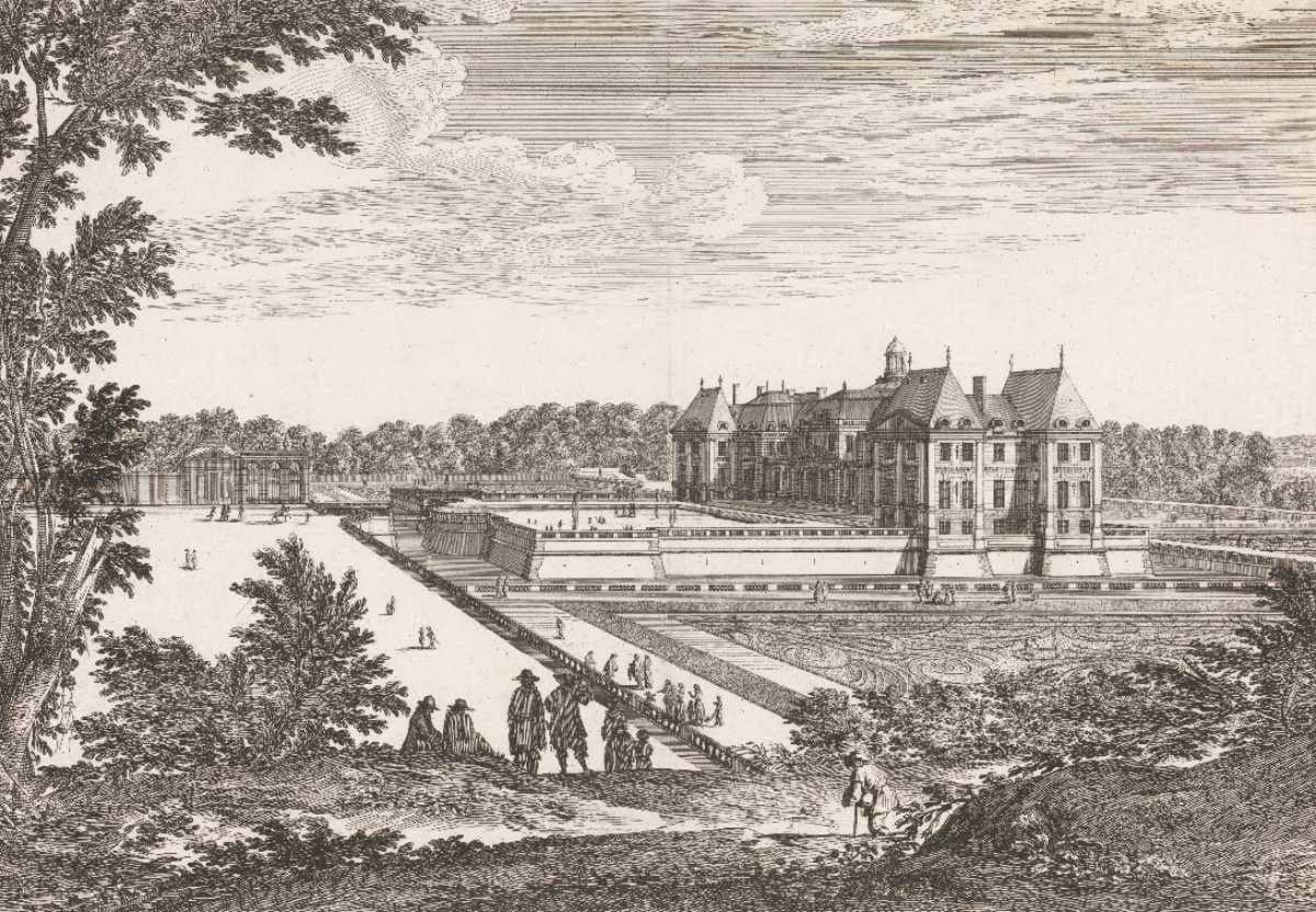 Vue de Vaux-le-Vicomte, 1631-1691