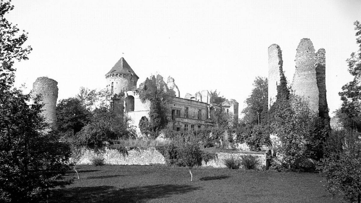 Assier, façade sud, 1900
