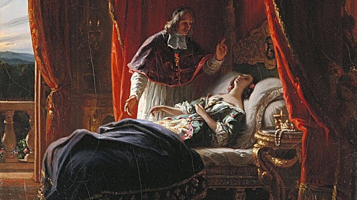 La mort de Madame par Auguste Vinchon (1842)