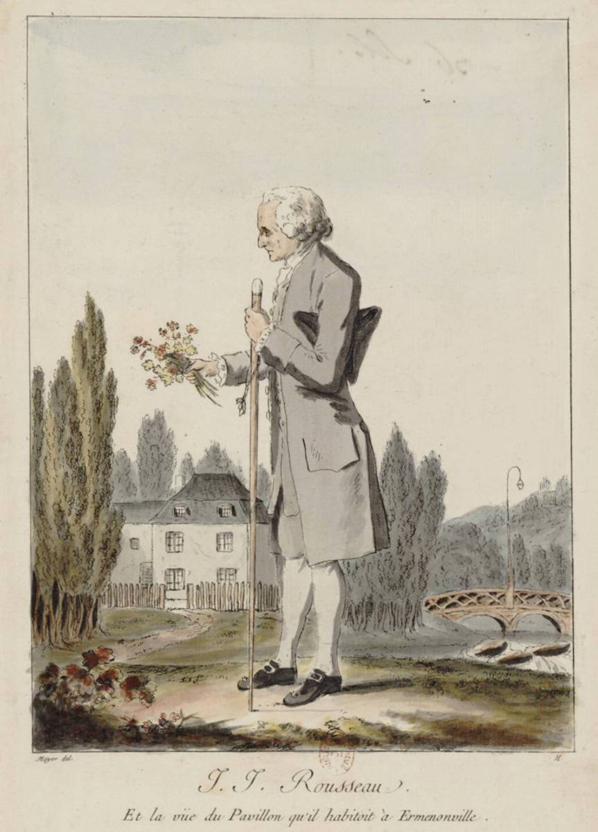 Rousseau à Ermenonville