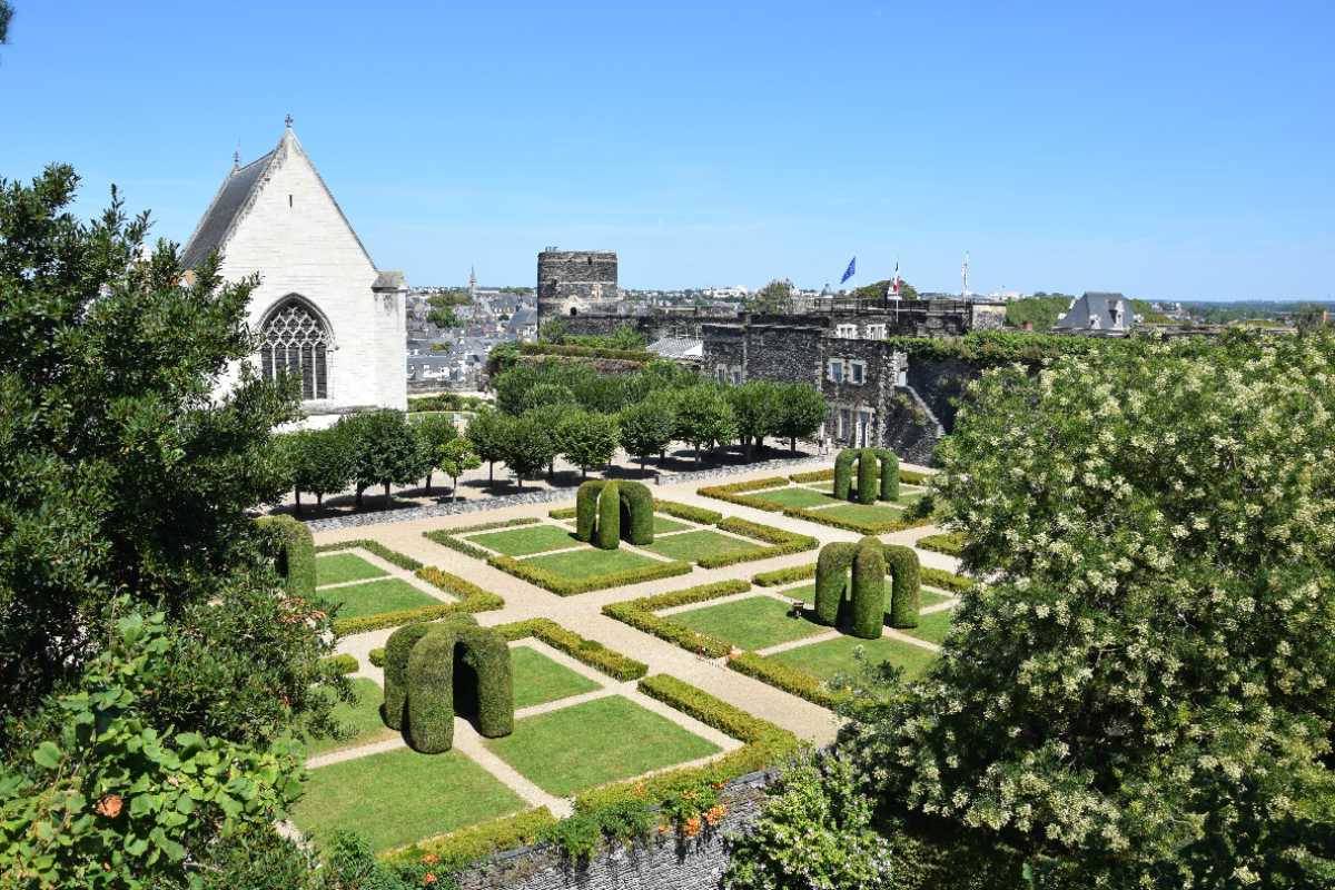 Jardins du château d'Angers