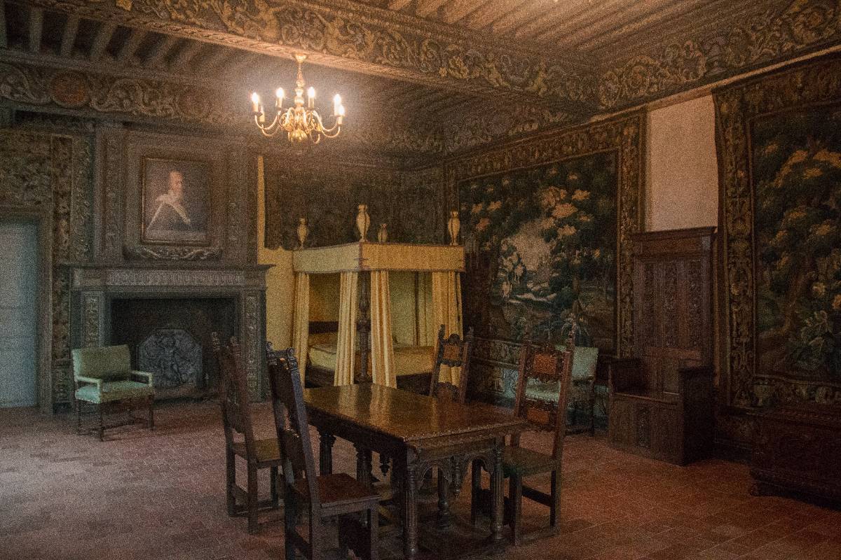 Chambre d'Honoré d'Urfé