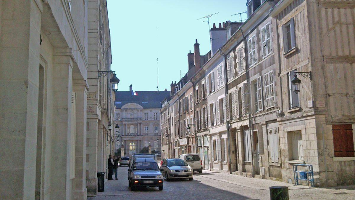 Une rue du quartier canonial