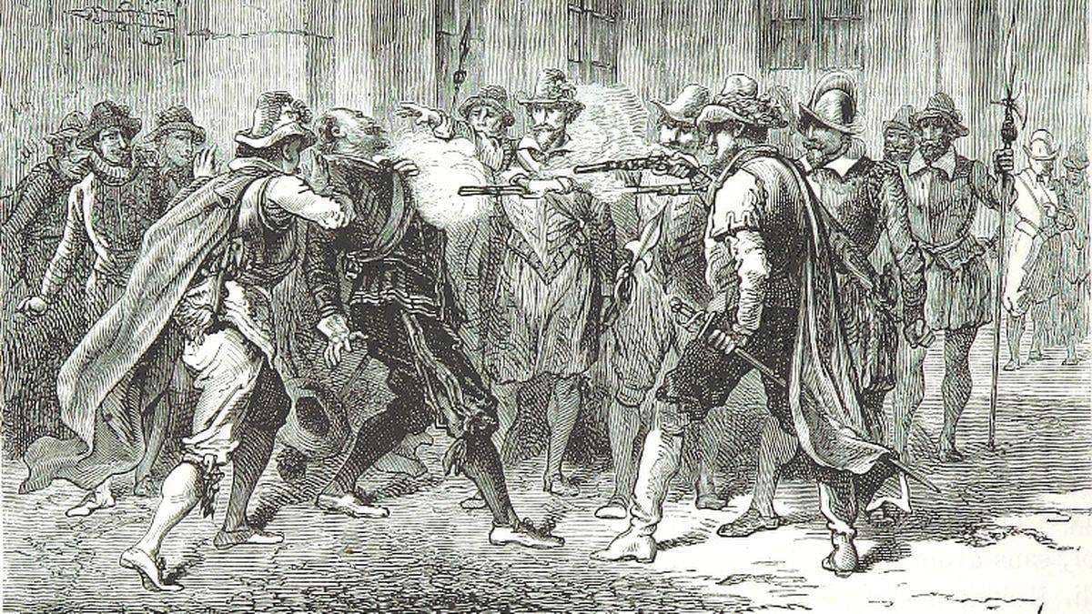 L'assassinat de Concini (Histoire de France populaire, 1867)