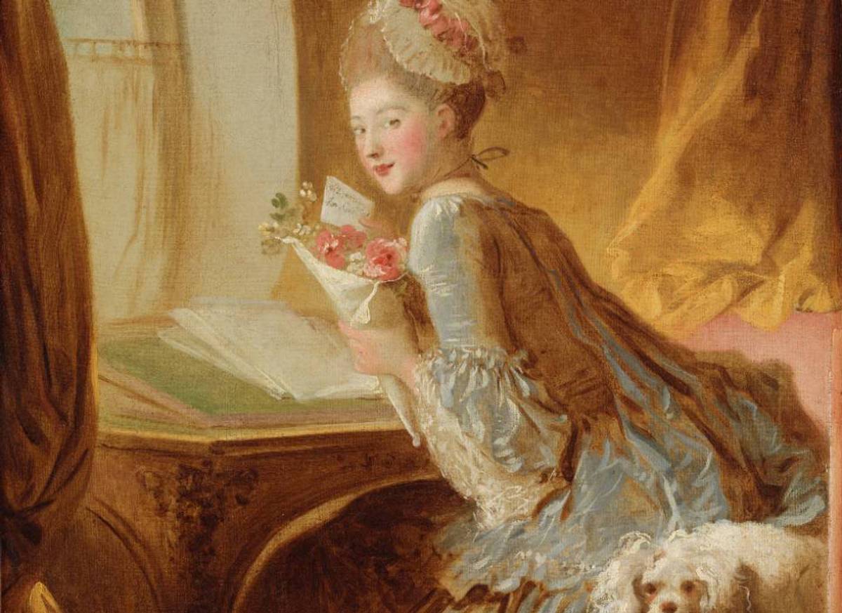 La Lettre d'amour (J.-H. Fragonard, 1770)