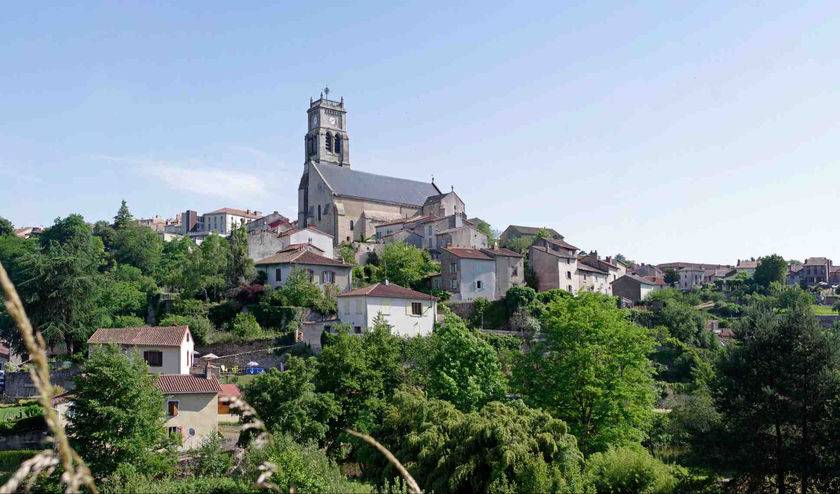 Vue de Bellac