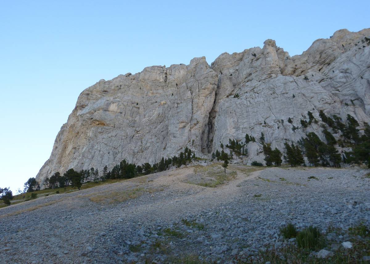 Voie d'ascension du Mont Aiguille