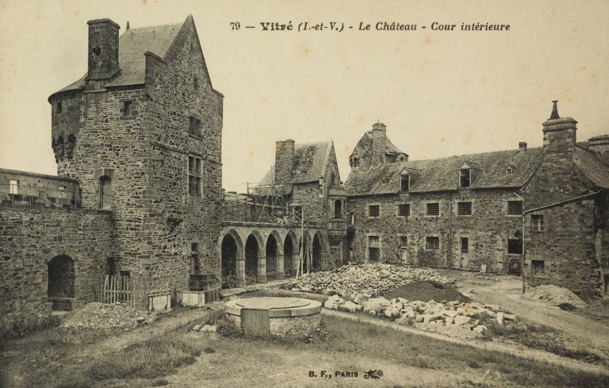 Ancienne prison, cour du château (20e s)