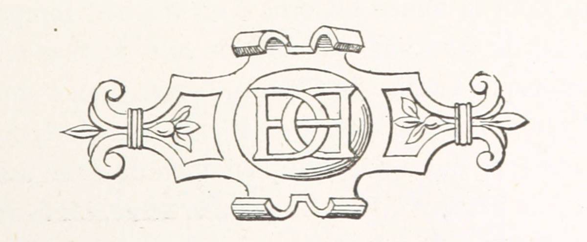 Monogramme d'Henri et de Diane