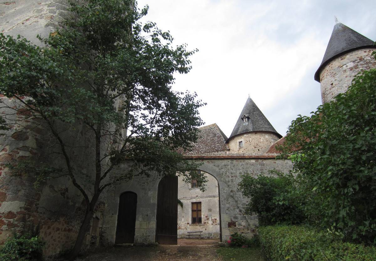 L'entrée du château