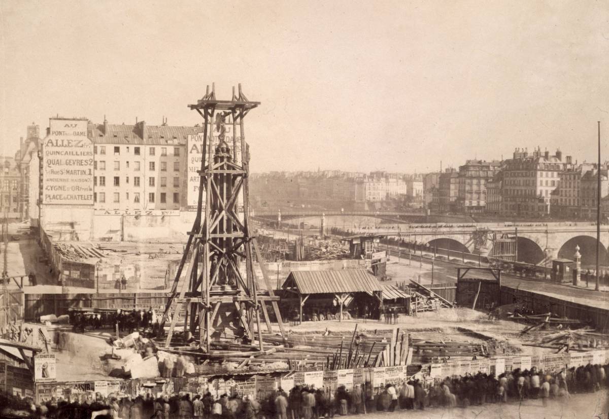 Déplacement de la fontaine