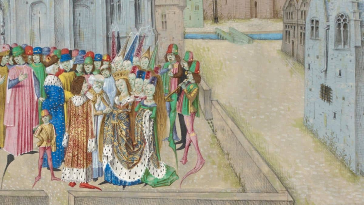 Mariage d'Edouard II et d'Isabelle de France
