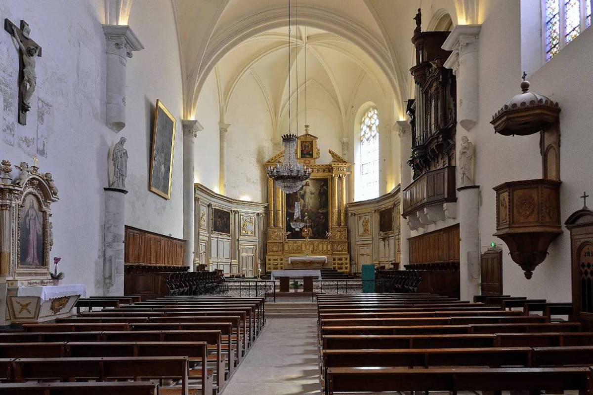 Collégiale de Grignan : le choeur