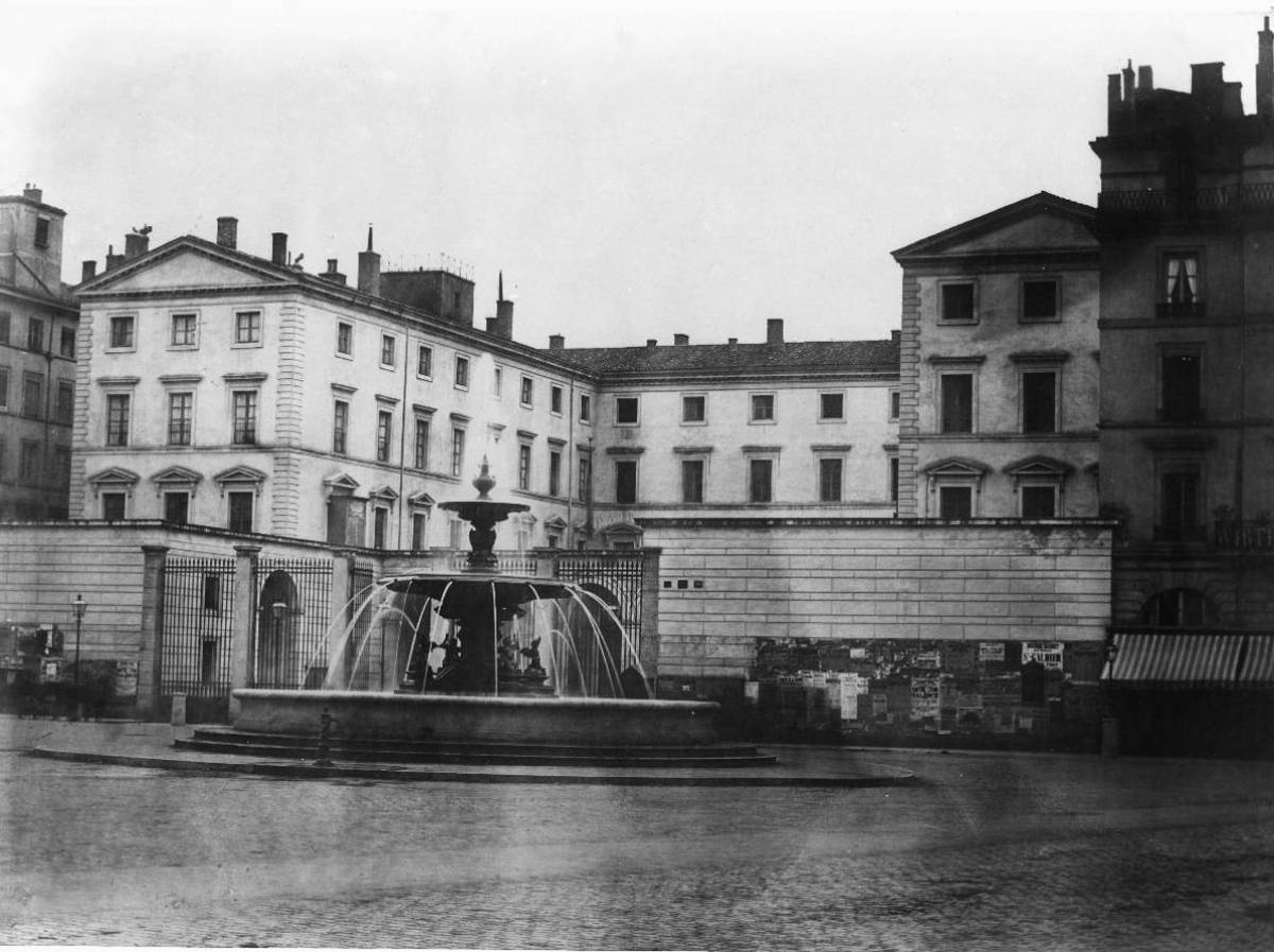 Préfecture du Rhône, place des Jacobins (1850)