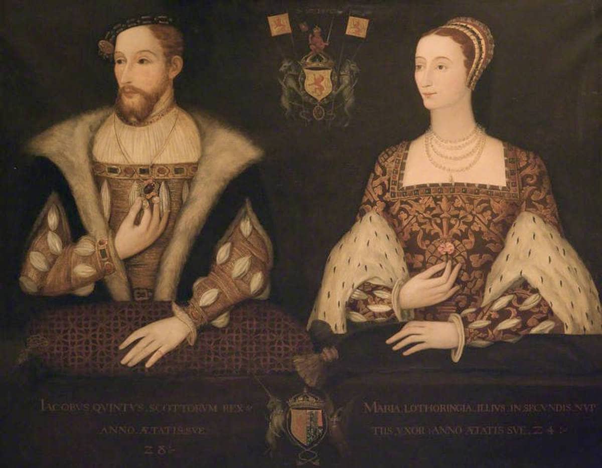 Jacques V et Marie de Guise
