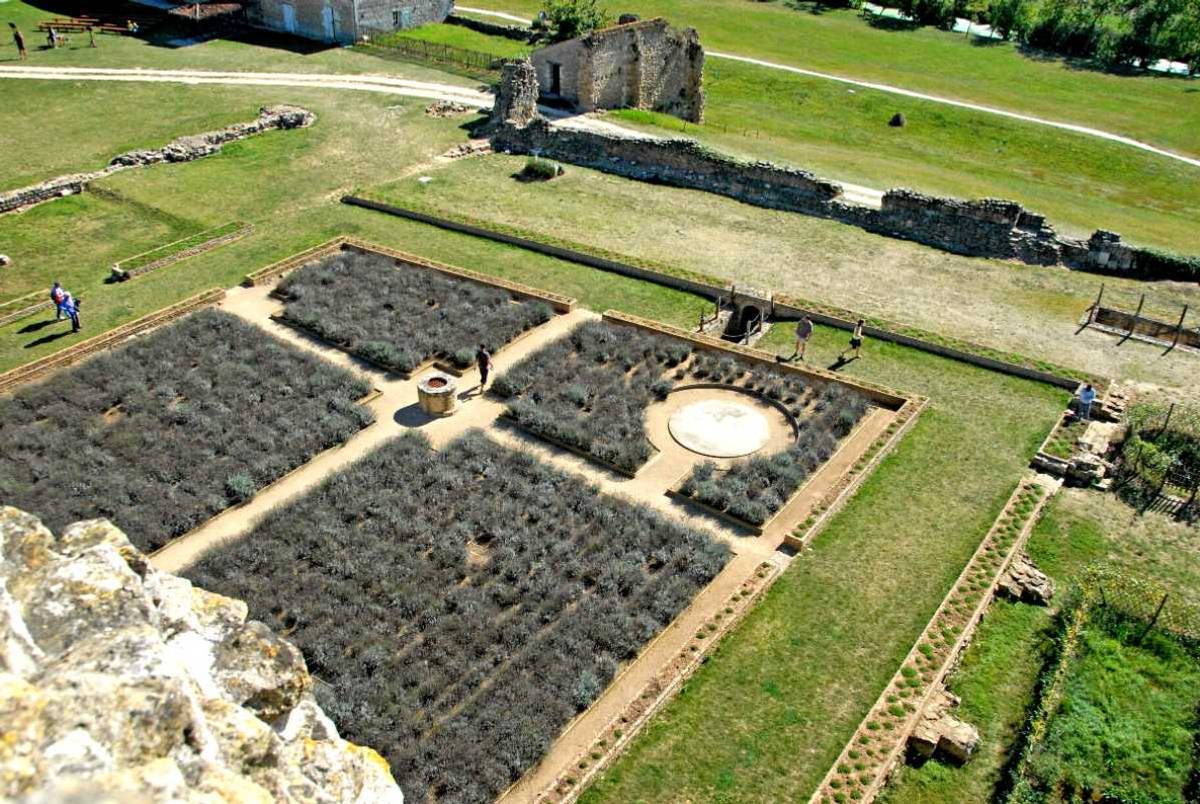 Maillezais : emplacement du cloître