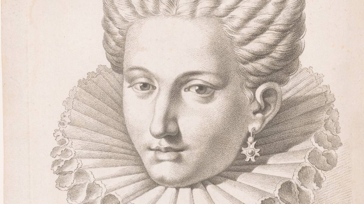 Gabrielle d'Estrées (d'après Le Barbier, XVIIIe s)