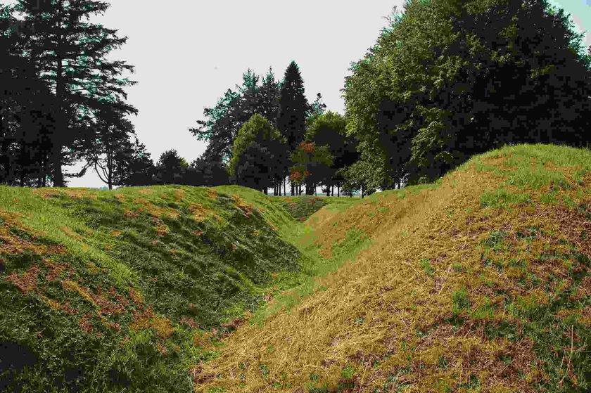 Tranchées du champ de bataille de Beaumont