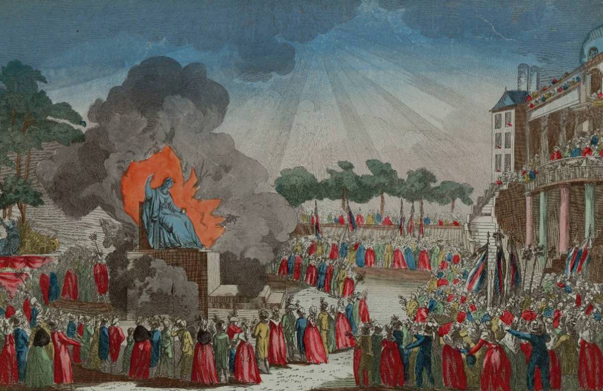 Fête de l'Etre Suprême aux Tuileries