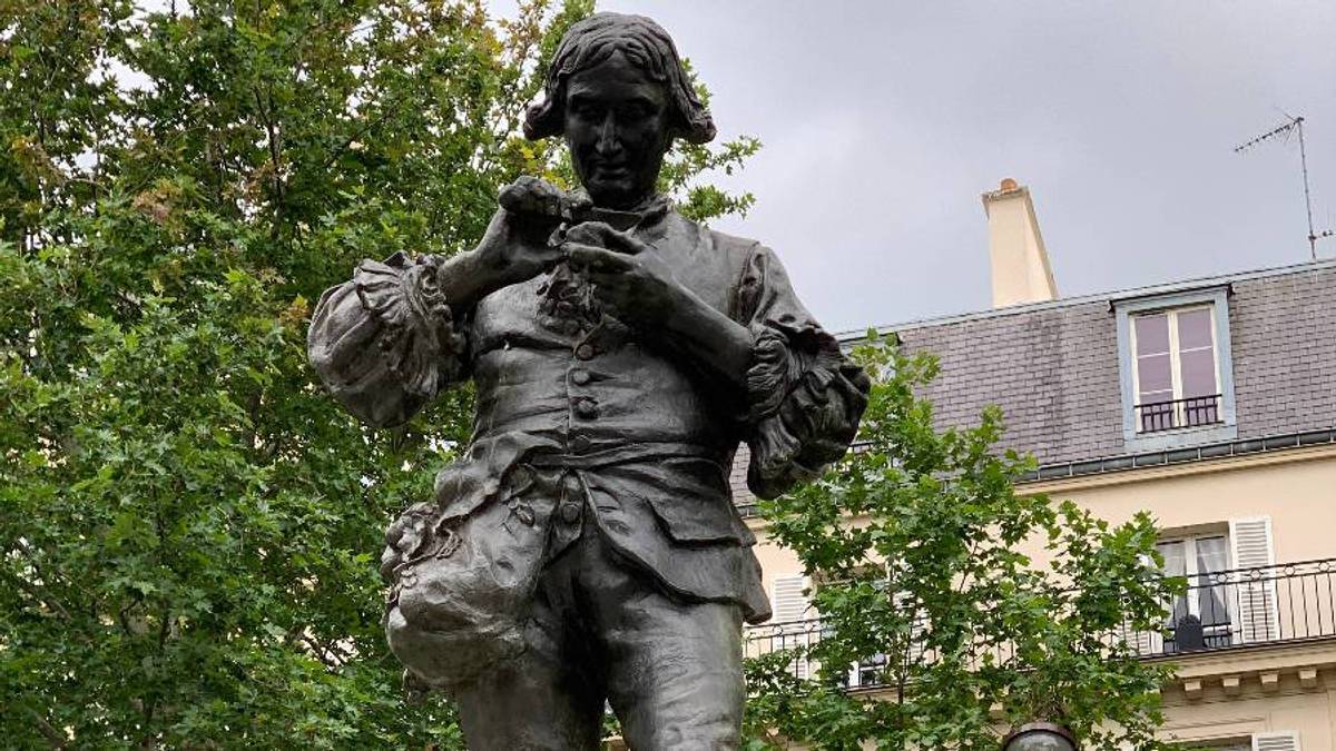 La statue