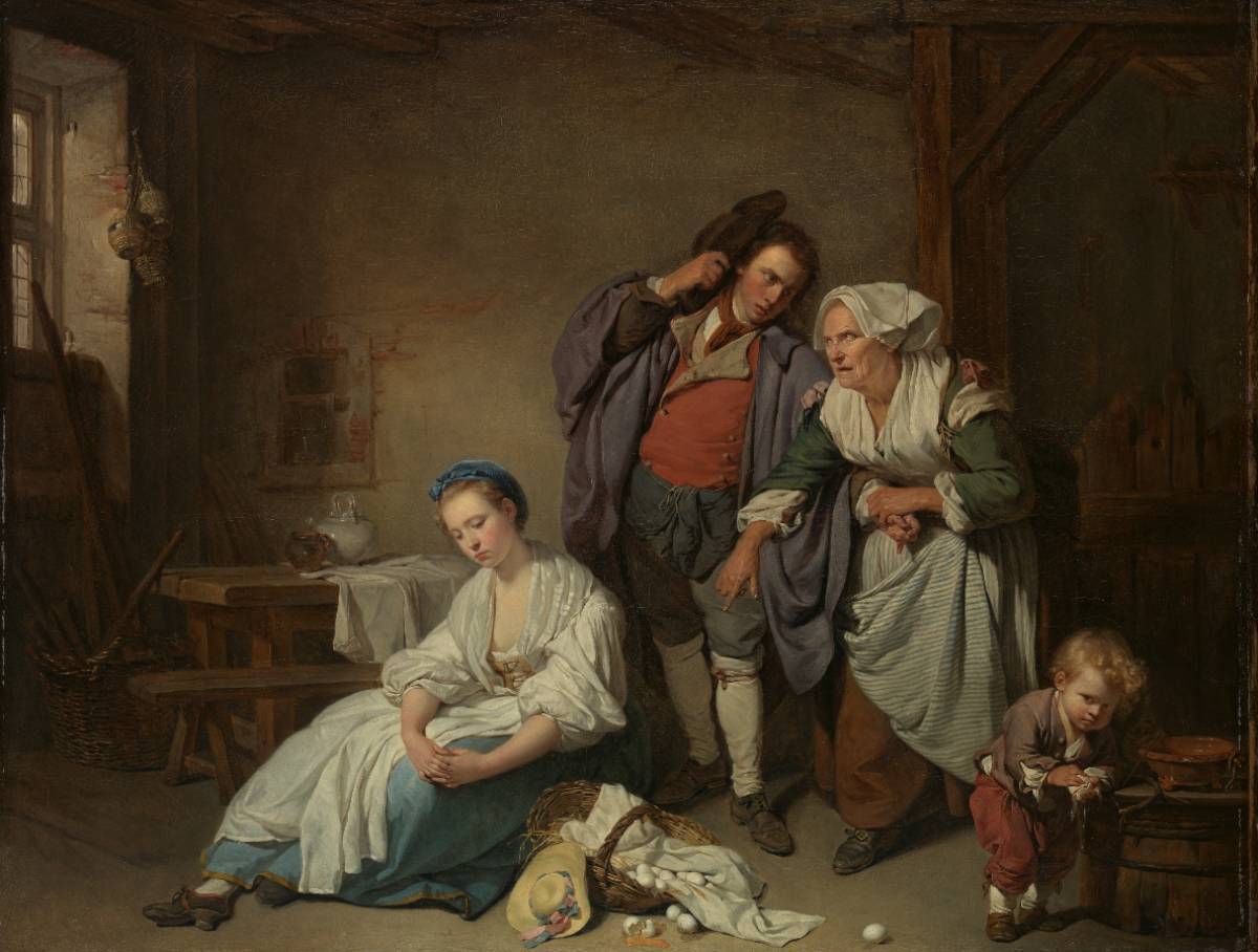 Les Oeufs cassés (1756)