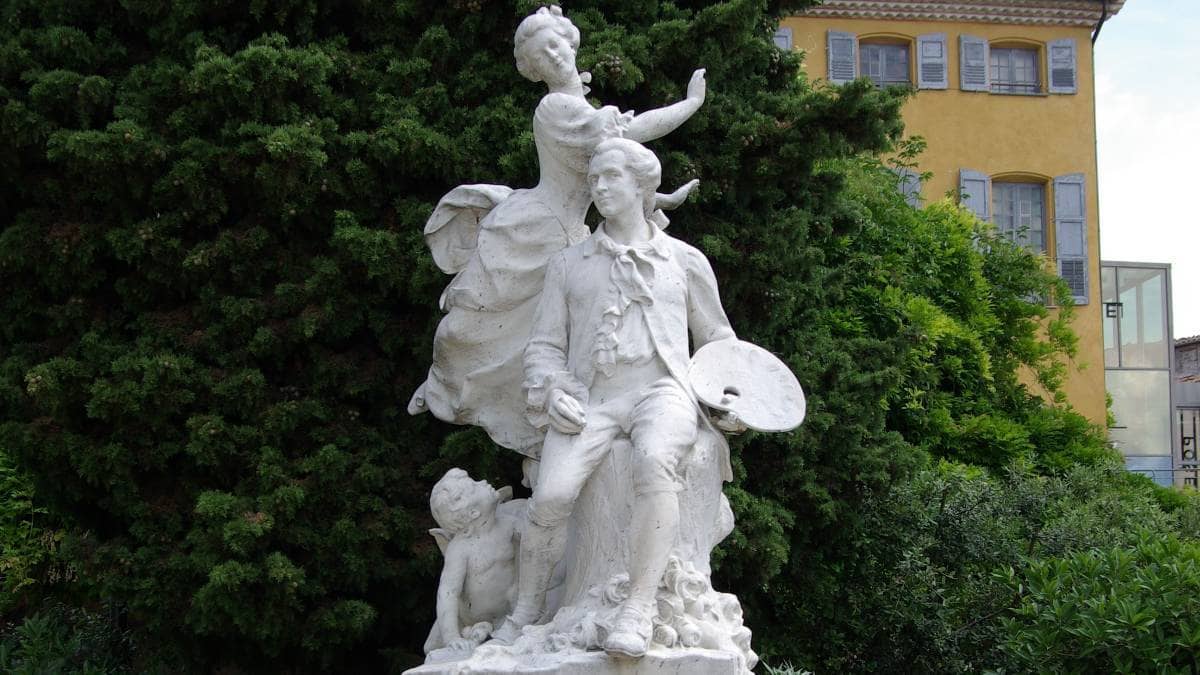 Statue de Fragonard, Grasse