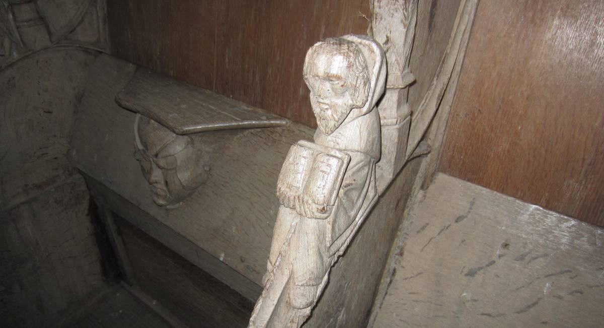 Les stalles, détail
