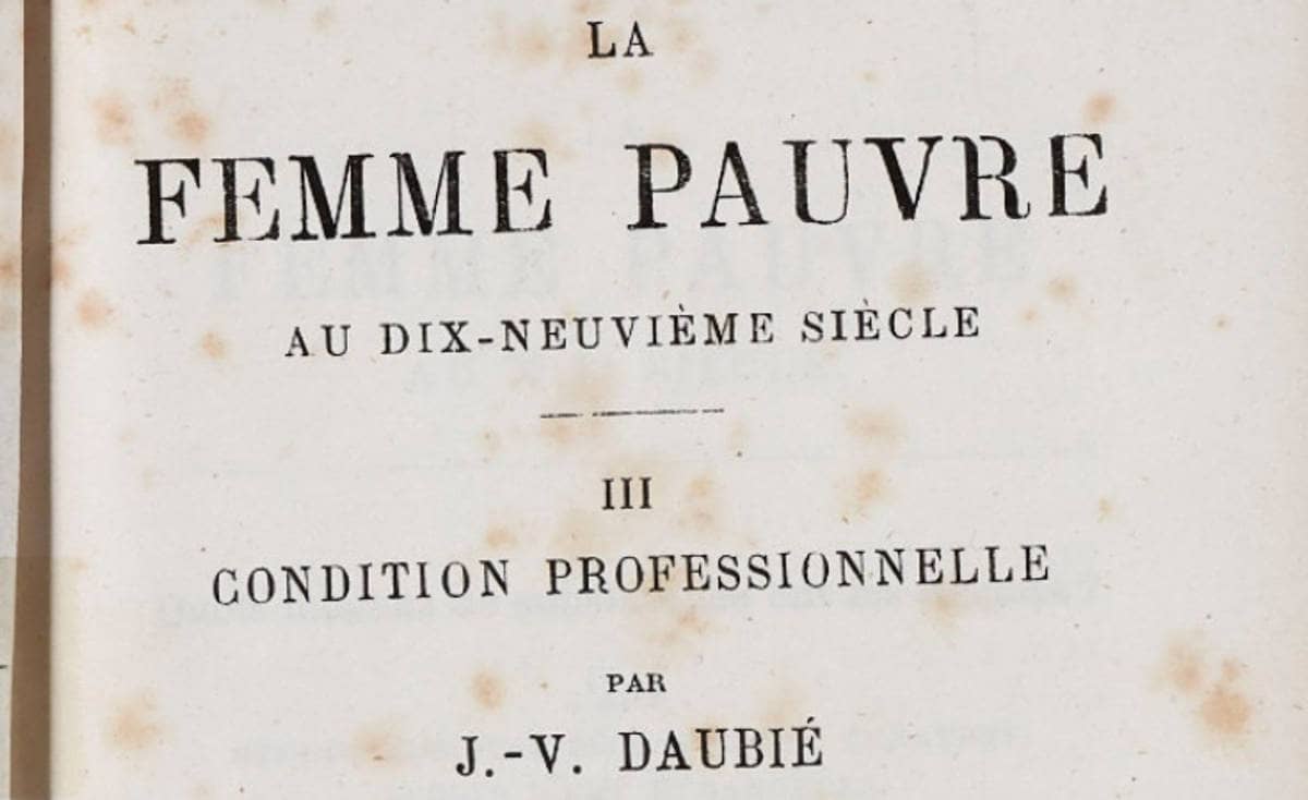 La femme pauvre au XIXe siècle (édition de 1870)