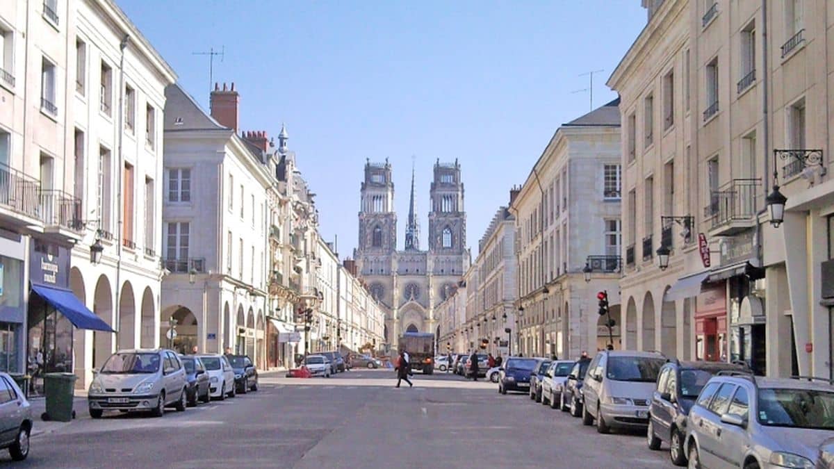 La rue Jeanne-d'Arc