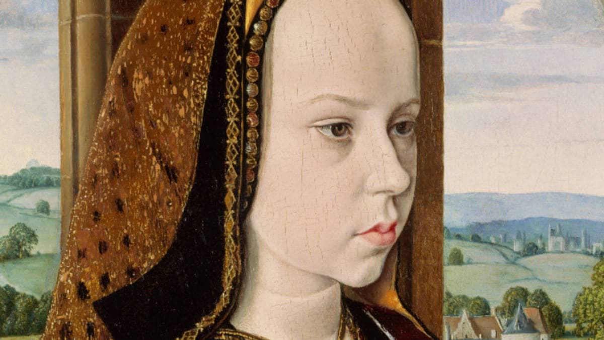 Marguerite d'Autriche (Jean Hey, 1490)