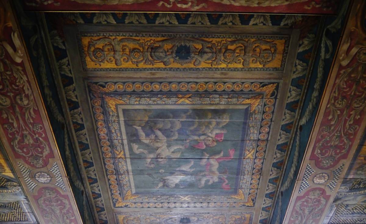 Plafond du grand salon