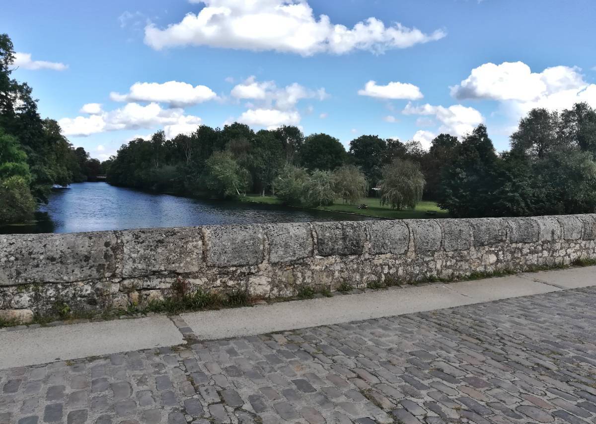 Le Loing, vu du Vieux pont