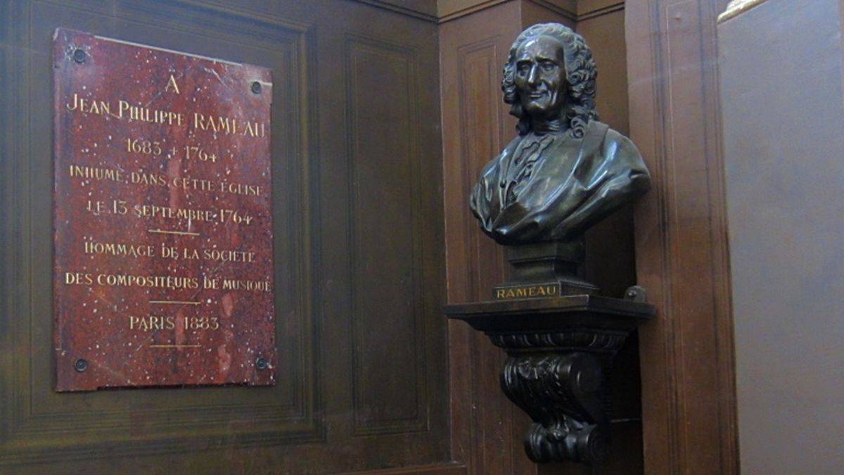 Buste de Rameau, église Saint-Eustache