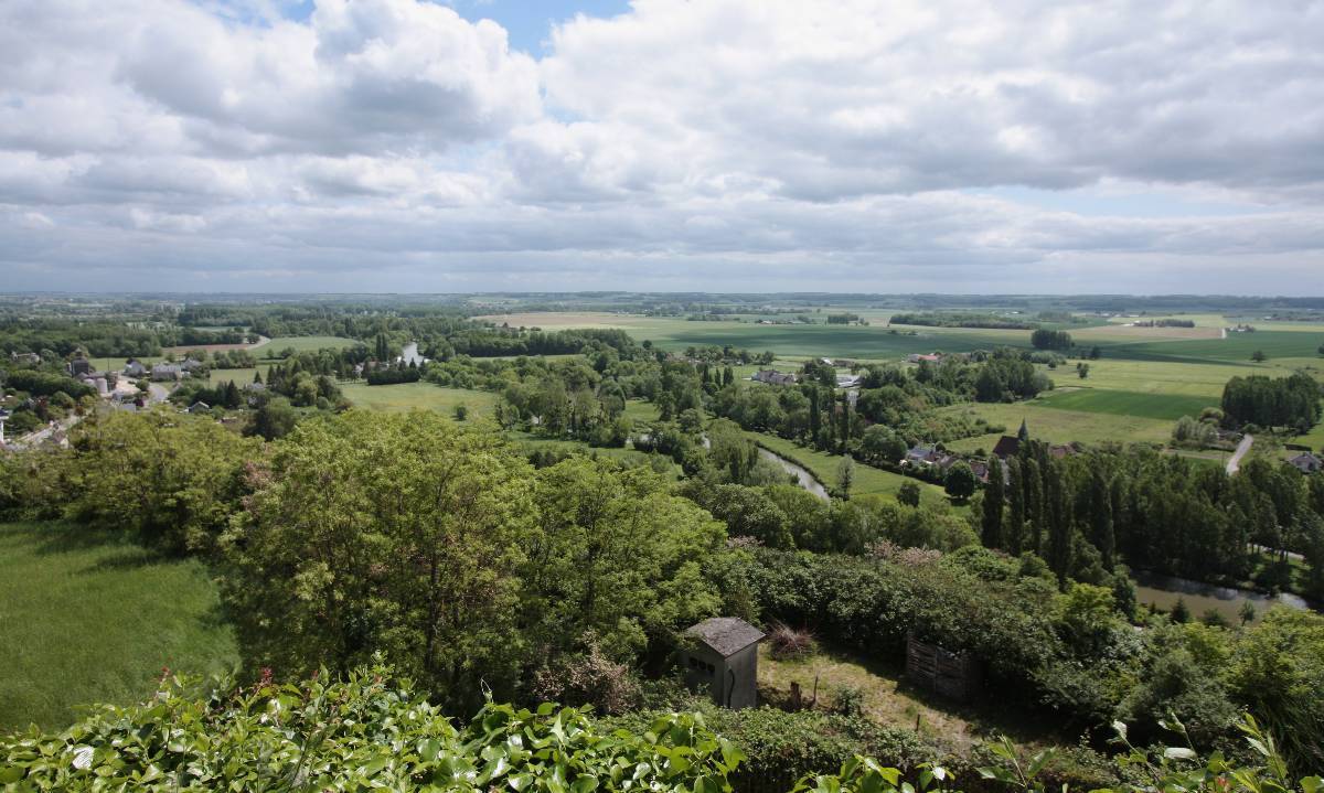 Troo, paysage du Loir-et-Cher