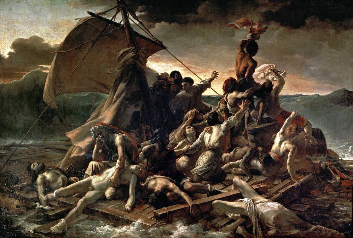 Le Radeau de la Méduse (T. Géricault, 1819)