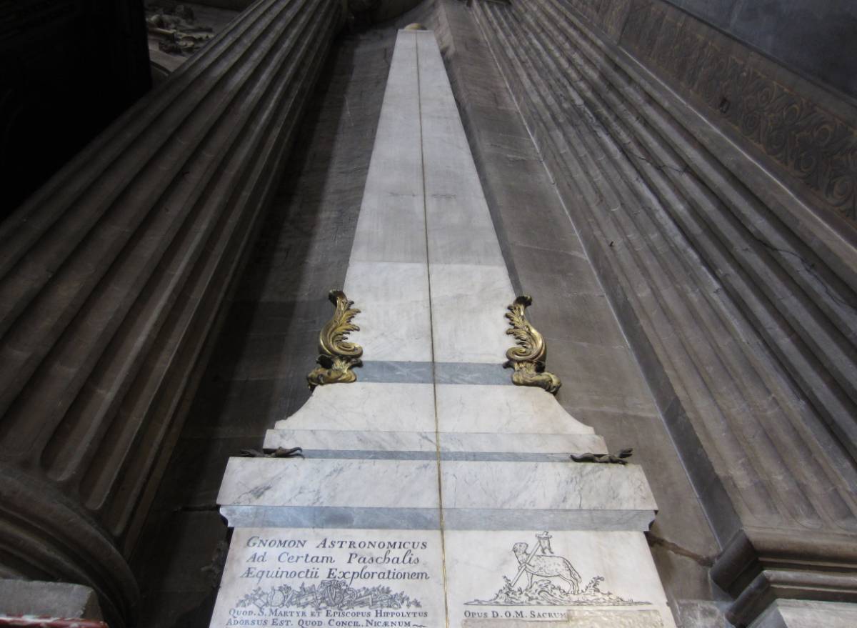 Le gnomon, détail