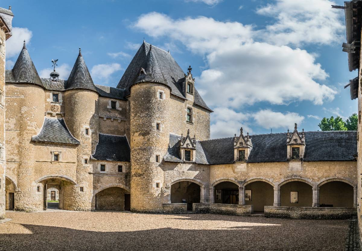 Galerie basse du château