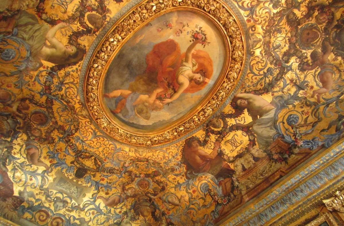 Plafond de l'antichambre