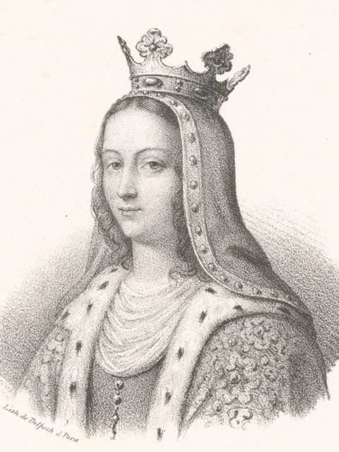 Portrait de Jeanne de Bourgogne