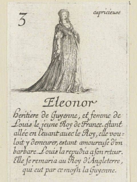 Portrait de Aliénor d'Aquitaine